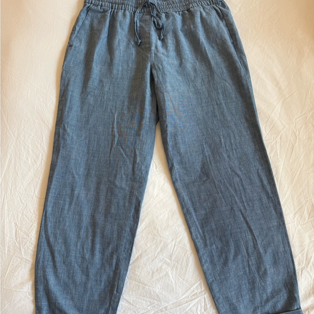 Women’s Jcrew Drawstring Chambray Pants